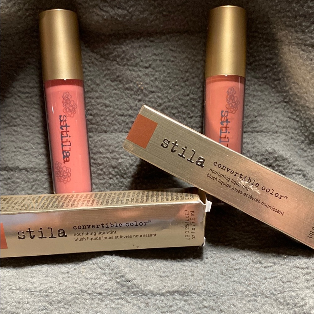 Stila Convertible Color Nourishing Lip + Cheek Cream Blush — Pink